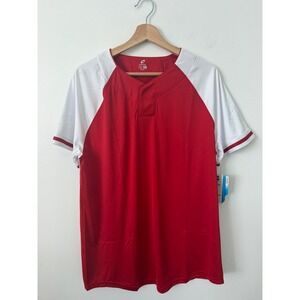 Champro Adult Jersey – Red & White – Size Medium – NWT